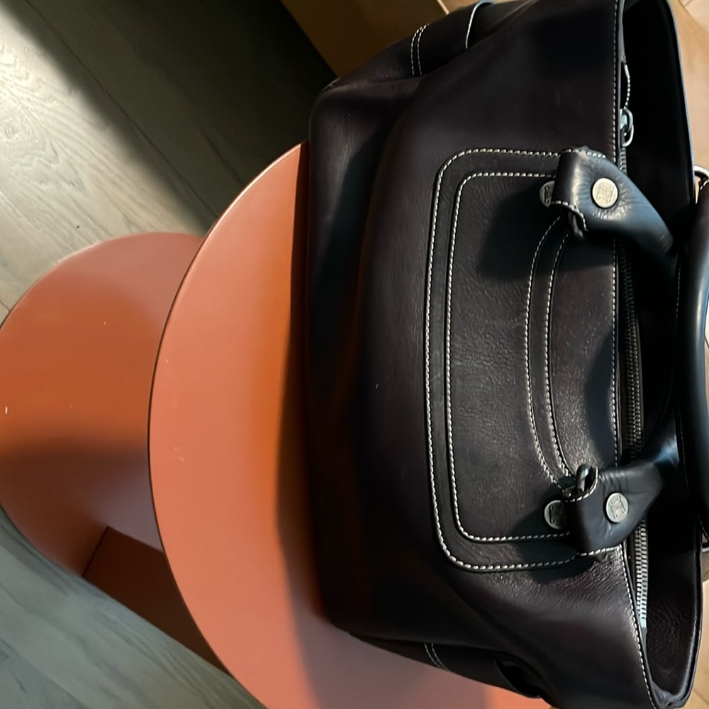 Celine leather handbag.